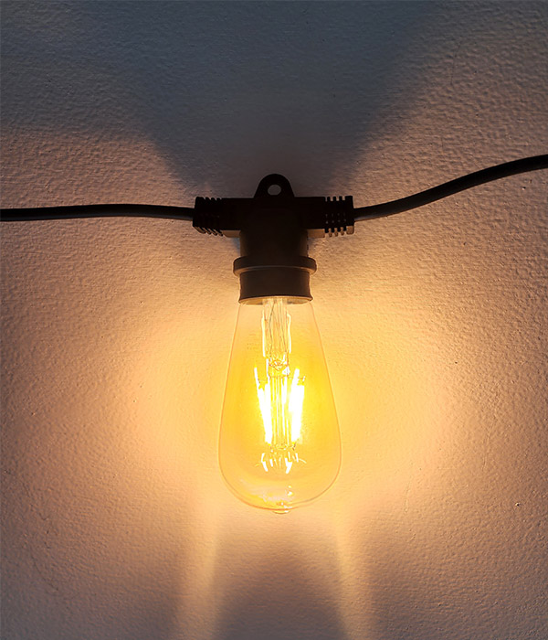 아쉬펠 파티조명 국산파티라이트 야외 알전구 줄조명